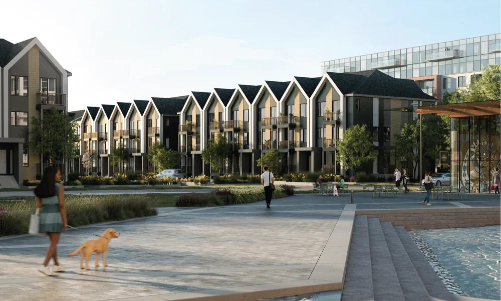 Aurar Towns Lakeview, External View Mississauga